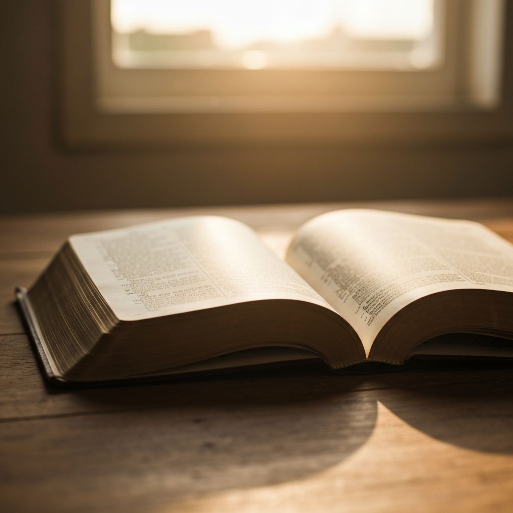 My morning devotional routine — starting the day with the Word