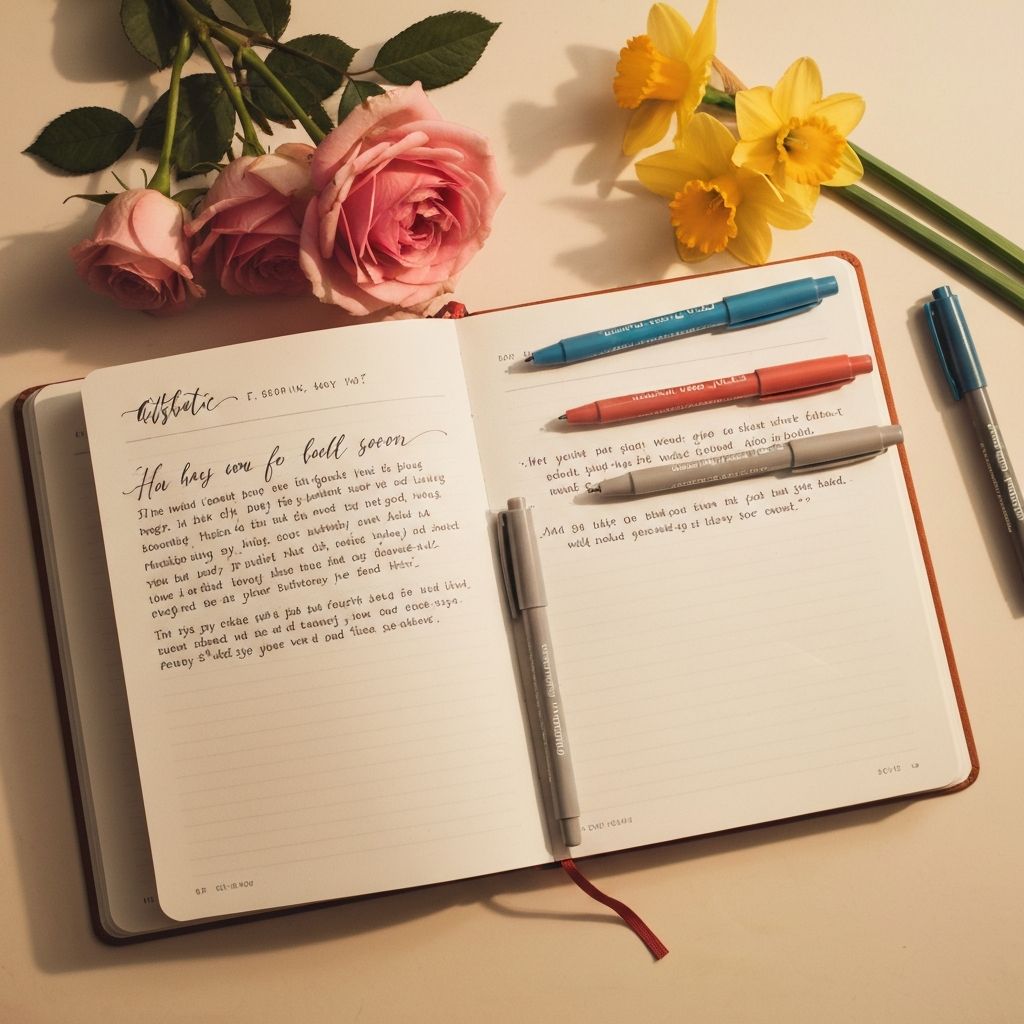 Faith journaling — how I study scripture and hear God's voice